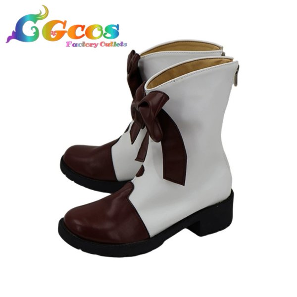 画像2: いろとりどりのセカイ　コスプレ靴　二階堂真紅　コスプレブーツ　コスプレ衣装 (2)