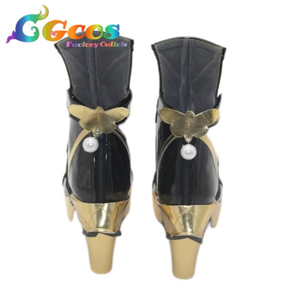 画像3: ゼンレスゾーンゼロ　コスプレ靴　イヴリン・シェヴァリエ　コスプレブーツ　コスプレ衣装 (3)