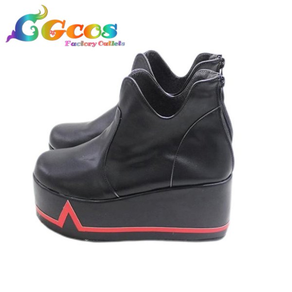 画像2: 新世紀エヴァンゲリオン　コスプレ靴　綾波レイ　コスプレブーツ　コスプレ衣装 (2)