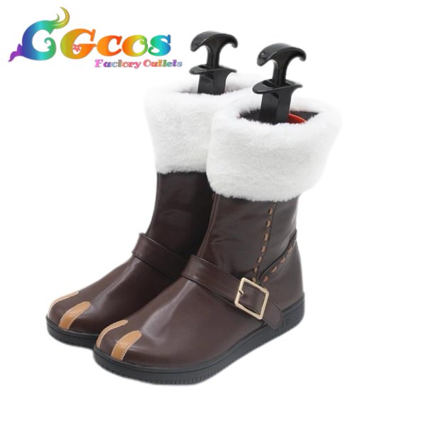 画像2: プロジェクトセカイ カラフルステージ！ feat. 初音ミク　コスプレ靴　東雲彰人　Warming Cat　コスプレブーツ　コスプレ衣装 (2)