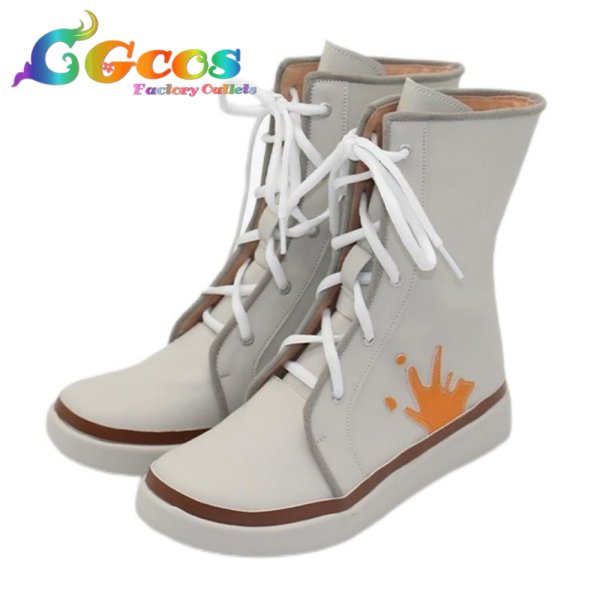 画像2: プロジェクトセカイ カラフルステージ！ feat. 初音ミク　コスプレ靴　白石杏　コスプレブーツ　コスプレ衣装 (2)