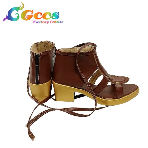 画像2: ラブライブ！虹ヶ咲学園スクールアイドル同好会　コスプレ靴　桜坂しずく　TOKIMEKI Runners　コスプレブーツ　コスプレ衣装 (2)