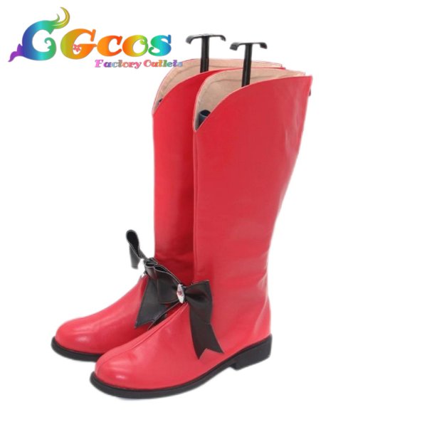 画像2: ラブライブ！蓮ノ空女学院スクールアイドルクラブクラブ　コスプレ靴　4thシングル　KEY of Like！　大沢瑠璃乃　藤島慈　コスプレブーツ　コスプレ衣装 (2)