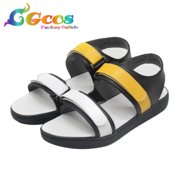 画像2: ブルーアーカイブ　コスプレ靴　空井サキ　水着　コスプレブーツ　コスプレ衣装 (2)