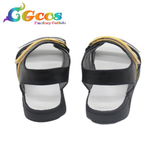 画像3: ブルーアーカイブ　コスプレ靴　空井サキ　水着　コスプレブーツ　コスプレ衣装 (3)