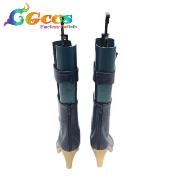 画像3: バーチャルYouTuber　コスプレ靴　VTuber　笹木咲　SYMPHONIA　コスプレブーツ　コスプレ衣装 (3)