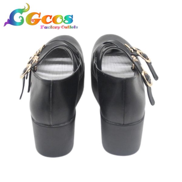 画像3: バーチャルYouTuber　コスプレ靴　VTuber　Shiori Novella (シオリ・ノヴェラ)　探偵衣装　コスプレブーツ　コスプレ衣装 (3)