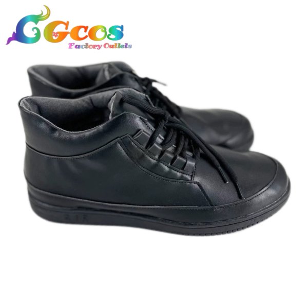 画像3: バーチャルYouTuber　コスプレ靴　VTuber　火威青　初期2D　コスプレブーツ　コスプレ衣装 (3)