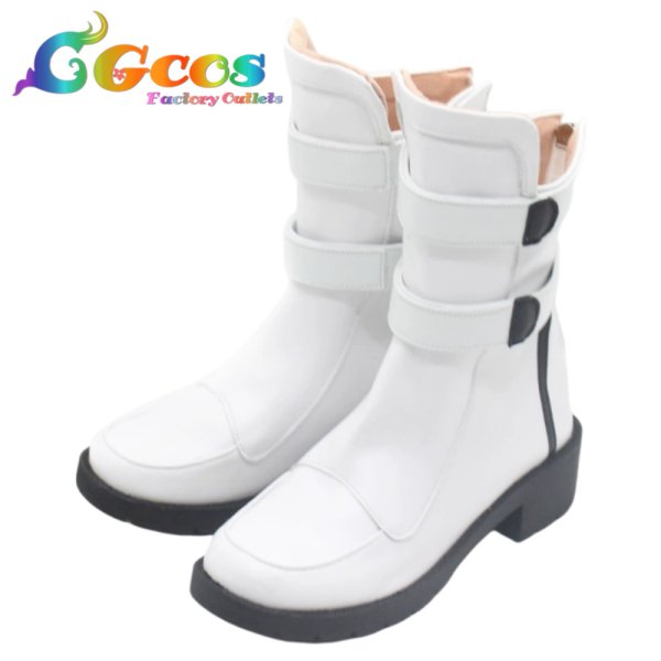 画像2: 機動戦士Gundam GQuuuuuuX　コスプレ靴　アマテ・ユズリハ（マチュ）　コスプレブーツ　コスプレ衣装 (2)