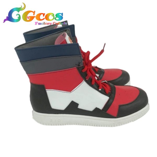 画像2: ブルーアーカイブ　コスプレ靴　鹿山レイジョ　コスプレブーツ　コスプレ衣装 (2)