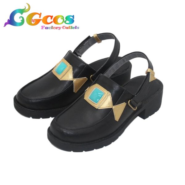 画像3: あんさんぶるスターズ！　コスプレ靴　七種茨　クロススカウト・パープレックス／惑溺　惑わす舌先　コスプレブーツ　コスプレ衣装 (3)