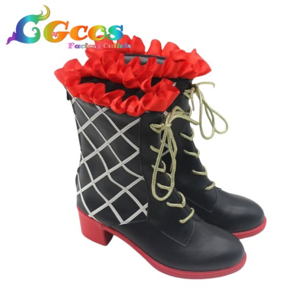 画像2: あんさんぶるスターズ！　コスプレ靴　試恋◆ステップで踊るラブコレクター　鳴上嵐 朱桜司 朔間凛月 月永レオ 瀬名泉　コスプレブーツ　コスプレ衣装 (2)