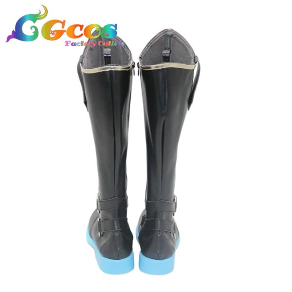 画像3: プロジェクトセカイ カラフルステージ！ feat. 初音ミク　コスプレ靴　KAITO　コスプレブーツ　コスプレ衣装 (3)