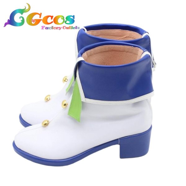 画像3: ブルーアーカイブ　コスプレ靴　十六夜ノノミ　コスプレブーツ　コスプレ衣装 (3)