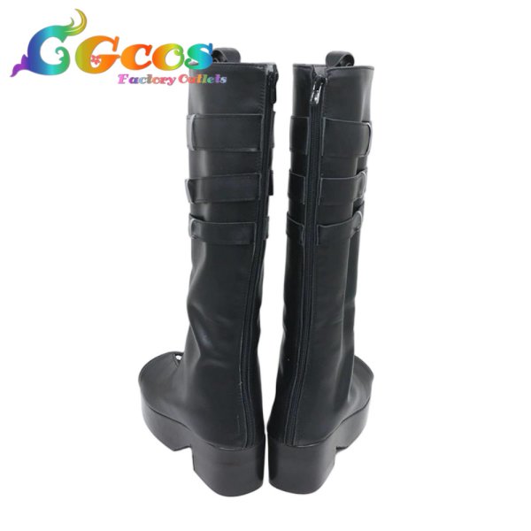 画像2: 最凶の支援職【話術士】である俺は世界最強クランを従える　コスプレ靴　アルマ・イウディカーレ　コスプレブーツ　コスプレ衣装 (2)