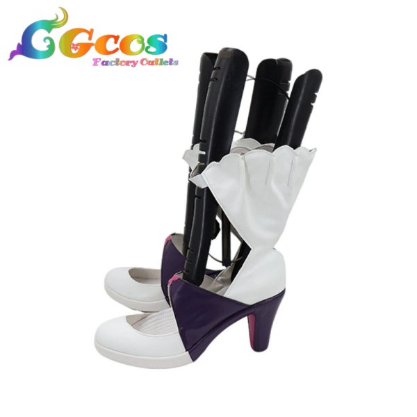 画像2: VOCALOID4　コスプレ靴　心華(シンファ)　コスプレブーツ　コスプレ衣装 (2)