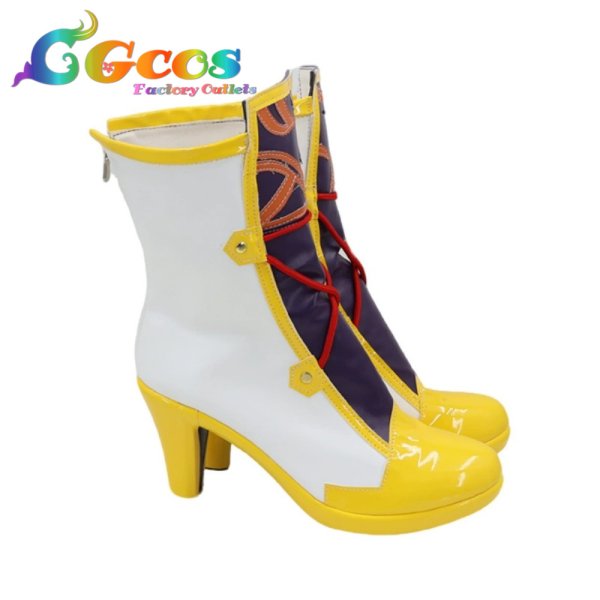 画像2: ウマ娘プリティーダービー　コスプレ靴　クロノジェネシス　勝負服　コスプレブーツ　コスプレ衣装 (2)