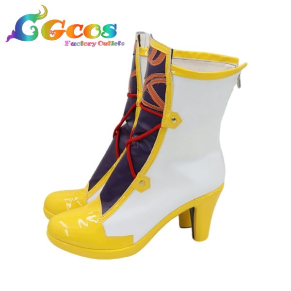 画像3: ウマ娘プリティーダービー　コスプレ靴　クロノジェネシス　勝負服　コスプレブーツ　コスプレ衣装 (3)