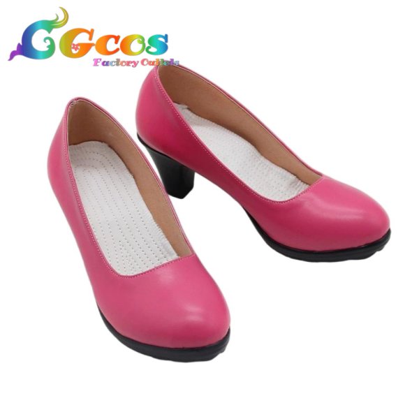 画像2: ラブライブ! School idol project　コスプレ靴　小泉花陽　小悪魔編　コスプレブーツ　コスプレ衣装 (2)