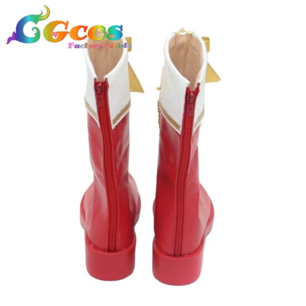 画像3: あんさんぶるスターズ！　コスプレ靴　紫之創　ホワイトブレス　コスプレブーツ　コスプレ衣装 (3)