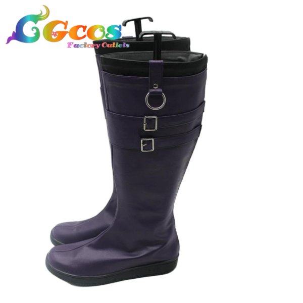 画像2: ダンガンロンパ 希望の学園と絶望の高校生　コスプレ靴　霧切響子　コスプレブーツ　コスプレ衣装 (2)