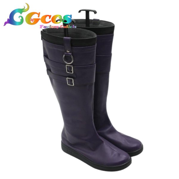 画像3: ダンガンロンパ 希望の学園と絶望の高校生　コスプレ靴　霧切響子　コスプレブーツ　コスプレ衣装 (3)