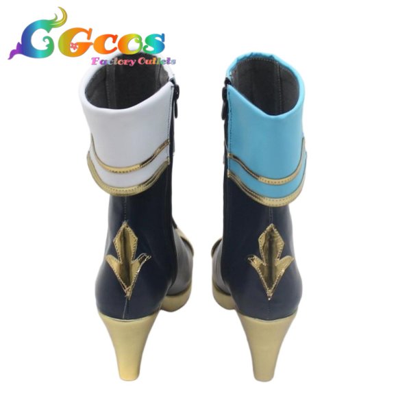 画像3: バーチャルYouTuber　コスプレ靴　Vtuber　アルス・アルマル　OVERTURE　コスプレブーツ　コスプレ衣装 (3)