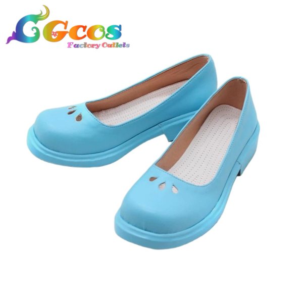 画像2: ポケットモンスター サン・ムーン　コスプレ靴　リーリエ　コスプレブーツ　コスプレ衣装 (2)