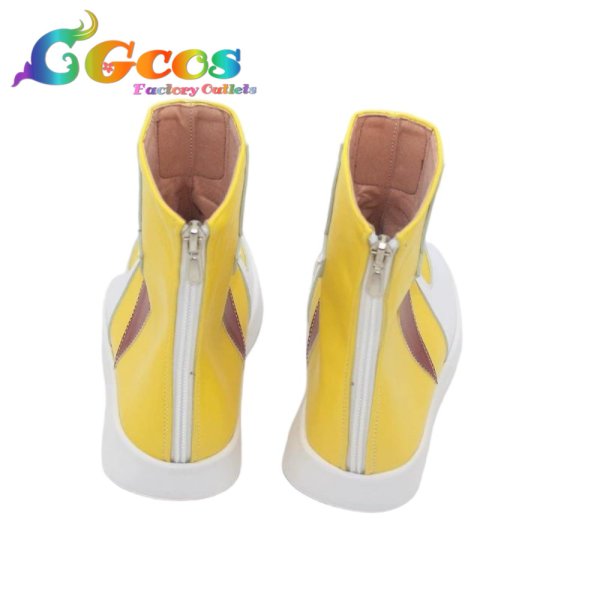 画像3: 戦姫絶唱シンフォギア　コスプレ靴　立花響　コスプレブーツ　コスプレ衣装 (3)