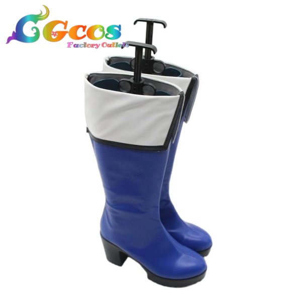 画像2: 境界の彼方　コスプレ靴　名瀬美月　コスプレブーツ　コスプレ衣装 (2)