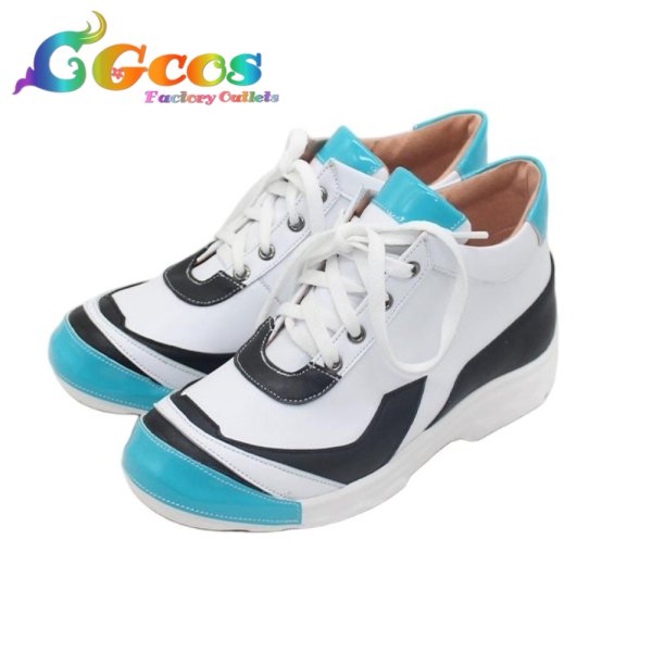 画像2: バーチャルYouTuber　コスプレ靴　VTuber　甲斐田晴　Overflow　コスプレブーツ　コスプレ衣装 (2)