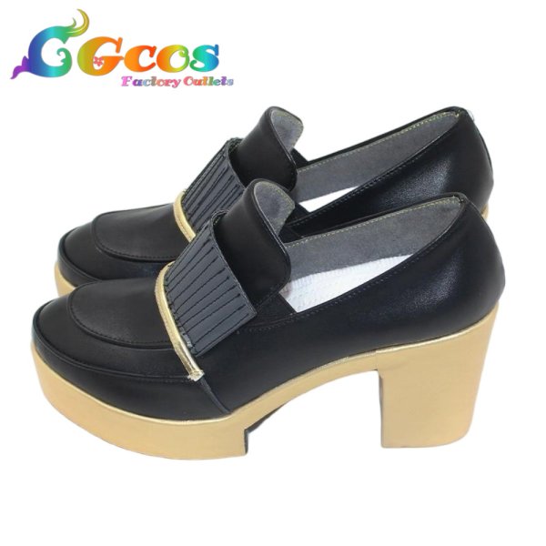 画像2: バーチャルYouTuber　コスプレ靴　VTuber　叶(かなえ)　メイド服　コスプレブーツ　コスプレ衣装 (2)