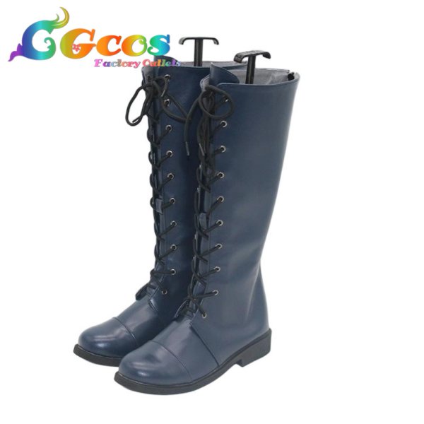 画像2: ブルーアーカイブ　コスプレ靴　白石ウタハ　コスプレブーツ　コスプレ衣装 (2)