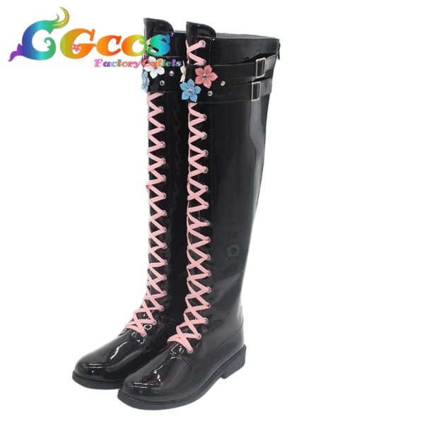 画像2: アークナイツ　コスプレ靴　レミュアン　コスプレブーツ　コスプレ衣装 (2)