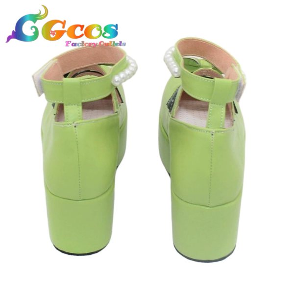 画像3: プロジェクトセカイ カラフルステージ！ feat. 初音ミク　コスプレ靴　日野森雫　Sweet & Rose　4周年記念　コスプレブーツ　コスプレ衣装 (3)