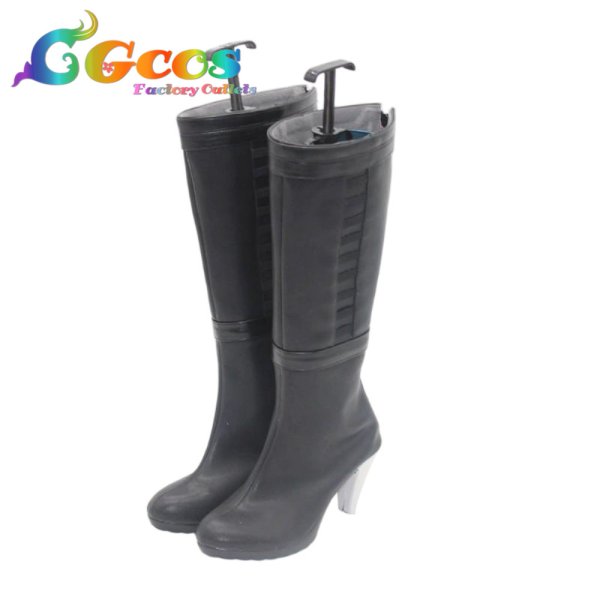 画像2: ハンドレッドライン　HUNDRED LINE -最終防衛学園-　コスプレ靴　飴宮怠美　川奈つばさ　九十九過子　凶鳥狂死香　喪白もこ　雫原比留子　大鈴木くらら　コスプレブーツ　コスプレ衣装 (2)