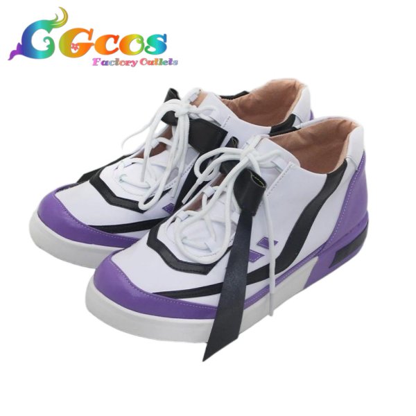 画像2: バーチャルYouTuber　コスプレ靴　VTuber　剣持刀也　Overflow　コスプレブーツ　コスプレ衣装 (2)