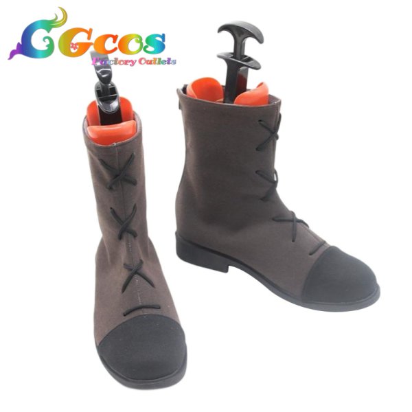 画像2: 戦姫絶唱シンフォギア　コスプレ靴　風鳴翼　コスプレブーツ　コスプレ衣装 (2)