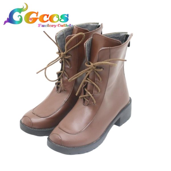 画像2: サイレント・ウィッチ 沈黙の魔女の隠しごと　コスプレ靴　モニカ・エヴァレット　コスプレブーツ　コスプレ衣装 (2)