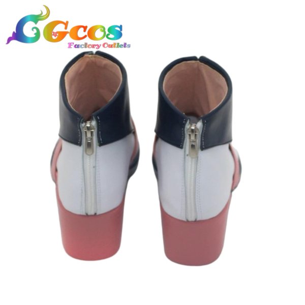 画像3: ブルーアーカイブ　コスプレ靴　愛清フウカ　コスプレブーツ　コスプレ衣装 (3)