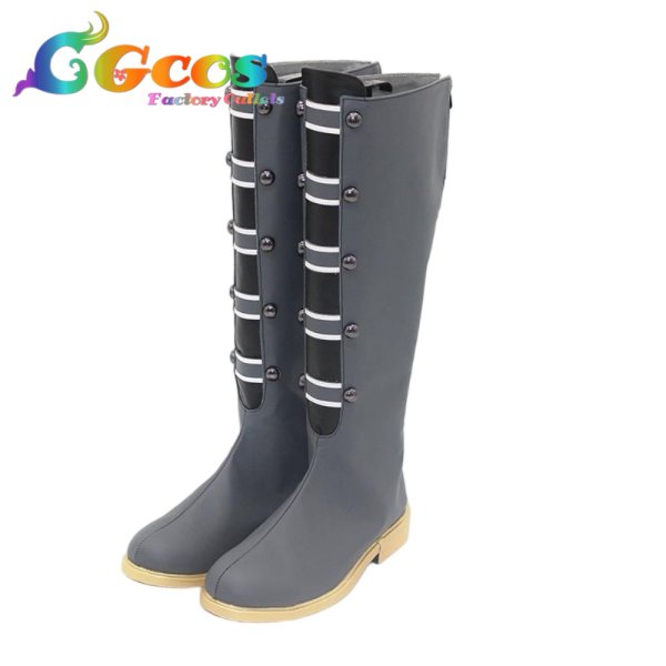 画像2: BanG Dream!(バンドリ!)　コスプレ靴　Roselia　10周年　湊友希那　氷川紗夜　今井リサ　宇田川あこ　白金燐子　コスプレブーツ　コスプレ衣装 (2)