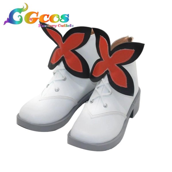 画像2: ラブライブ！サンシャイン!!　コスプレ靴　黒澤ダイヤ　未体験HORIZON編 前進あるのみ！　コスプレブーツ　コスプレ衣装 (2)