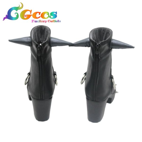 画像3: ゼンレスゾーンゼロ　コスプレ靴　プルクラ・フェリーニ　コスプレブーツ　コスプレ衣装 (3)