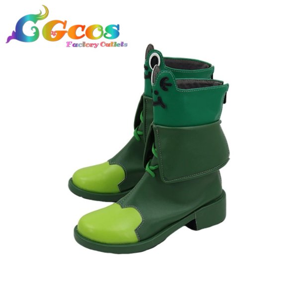 画像3: IdentityV 第五人格　コスプレ靴　火災調査員(フロリアン・ブランド)　LEONARD　コスプレブーツ　コスプレ衣装 (3)