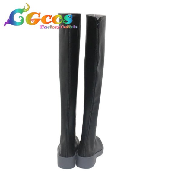 画像3: 白聖女と黒牧師　コスプレ靴　セシリア　コスプレブーツ　コスプレ衣装 (3)