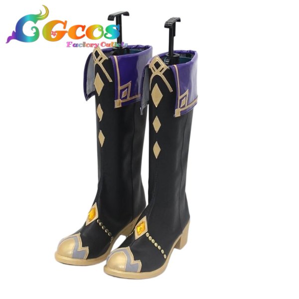 画像2: プロジェクトセカイ カラフルステージ！ feat. 初音ミク　コスプレ靴　神代類　キング・オブ・スマイル　コスプレブーツ　コスプレ衣装 (2)