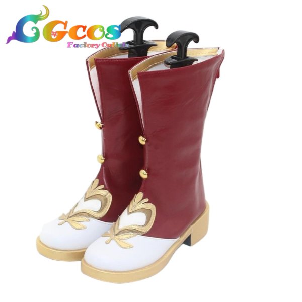 画像2: ラディアンテイル　コスプレ靴　ティファリア　コスプレブーツ　コスプレ衣装 (2)