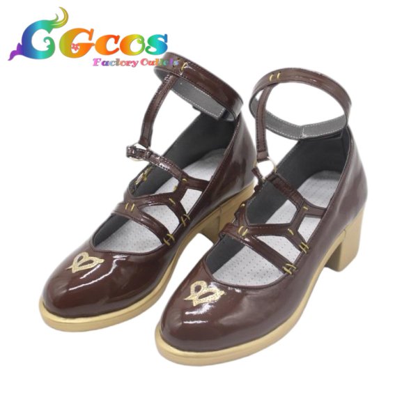 画像2: バーチャルYouTuber　コスプレ靴　VTuber　宝鐘マリン　1stソロライブ　コスプレブーツ　コスプレ衣装 (2)