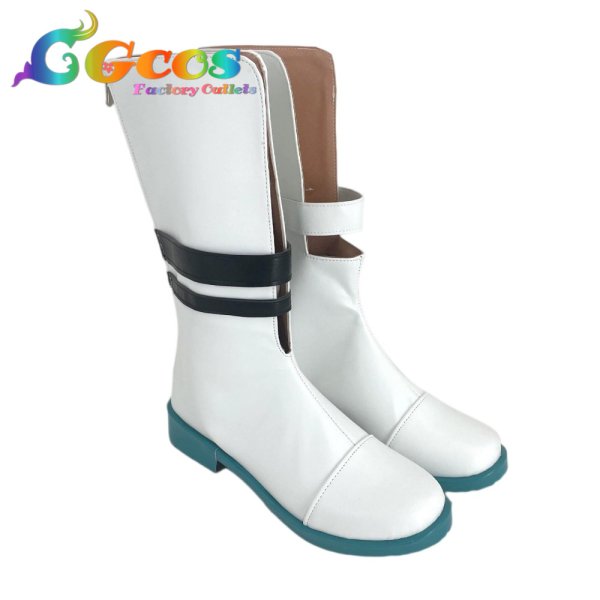 画像2: ツキウタ。　コスプレ靴　水無月涙　ステージ衣装　コスプレブーツ　コスプレ衣装 (2)