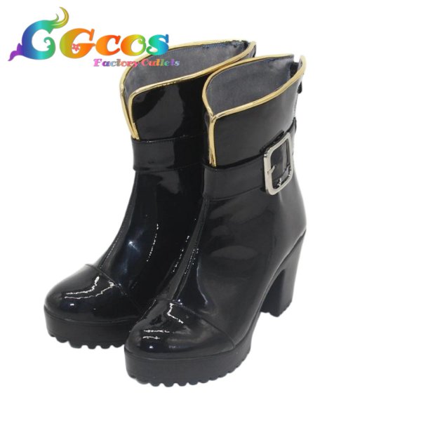 画像2: Re:ゼロから始める異世界生活　コスプレ靴　レム　幻夜の魔法使いVer.　コスプレブーツ　コスプレ衣装 (2)